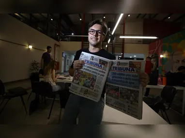 Jornal A Tribuna está disponível nas versões impressa e digital