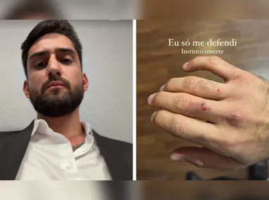 Datena agrediu Marçal com cadeirada durante debate