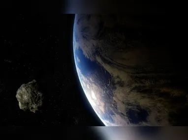 Imagem ilustrativa da imagem Asteroide 'de destruição' passará perto da Terra e será afetado pela gravidade