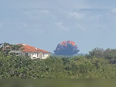 Imagem ilustrativa da imagem Avião da Força Aérea Brasileira cai no Rio Grande do Norte