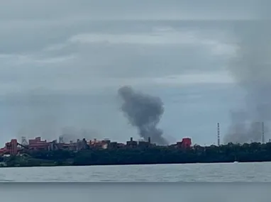 Explosão assustou moradores no Porto de Tubarão