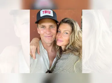 Imagem ilustrativa da imagem Indireta? Tom Brady compartilha música após anúncio de gravidez de Gisele Bündchen