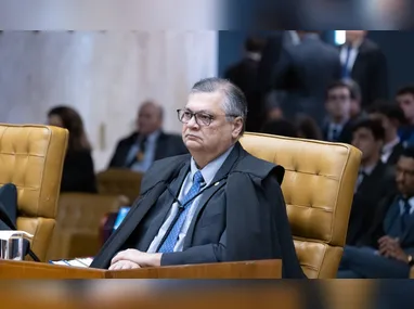 Ministros no Plenário do STF: Flávio Dino foi o único a votar a favor da medida