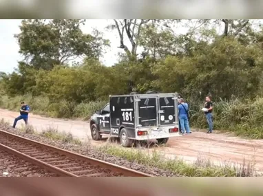 Material apreendido pela polícia