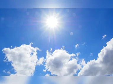 Imagem ilustrativa da imagem Após frente fria, temperaturas voltam a ultrapassar os 30 ºC no ES. Veja previsão