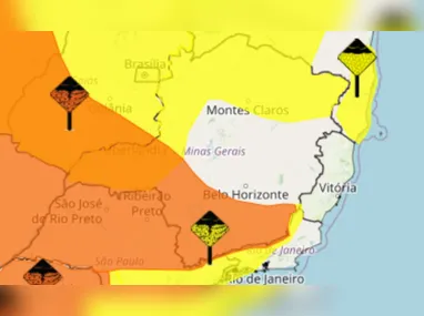 Fim de semana com temperaturas altas e previsão de trovoadas