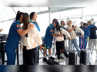 Imagem ilustrativa da imagem Seleção Brasileira feminina já está no ES para amistosos contra a Colômbia