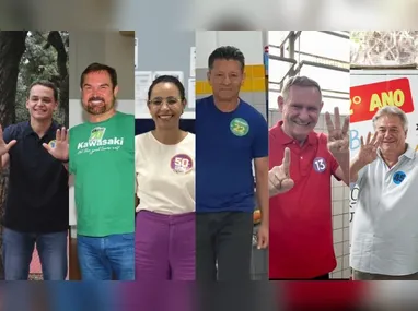 Imagem ilustrativa da imagem Veja onde votaram os candidatos a prefeito de Vitória