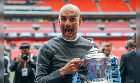 Imagem ilustrativa da imagem Pep Guardiola renova contrato por mais 2 anos com o Manchester City