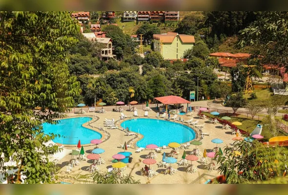 No Hotel Fazenda China Park, em Domingos Martins, existem mais de 40 itens de lazer para os hóspedes