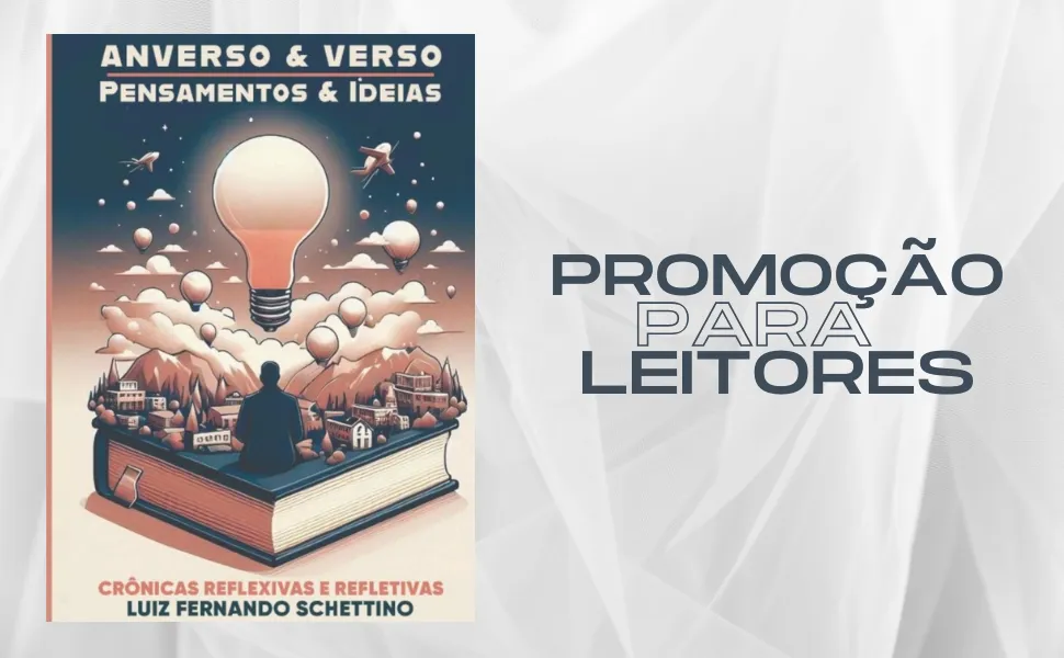 Imagem ilustrativa da imagem LIVRO: Anverso & Verso Pensamentos e Ideias | Promoção para leitores.