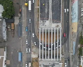 Imagem ilustrativa da imagem Avenida Mário Gurgel será parcialmente interditada para obras do viaduto. Veja data