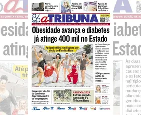 Imagem ilustrativa da imagem Confira os destaques do jornal A Tribuna desta quinta-feira