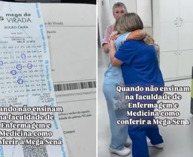 Imagem ilustrativa da imagem Mulher festeja "vitória" na Mega da Virada, mas números estavam em jogos diferentes