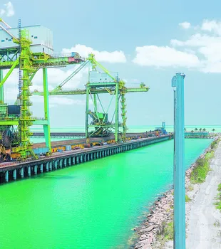 TORRE DA REDE AUTOMÁTICA de Monitoramento de Poeira (Ramp): Vale foi primeira no mundo a usar o sistema