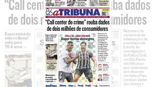 Imagem ilustrativa da imagem Confira os destaques do jornal A Tribuna deste sábado