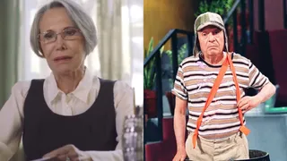 Imagem ilustrativa da imagem Florinda Meza chora ao relembrar minutos finais de Roberto Bolaños, o Chaves