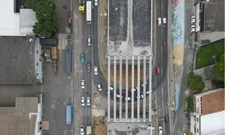 Imagem ilustrativa da imagem Avenida Mário Gurgel será parcialmente interditada para obras do viaduto. Veja data