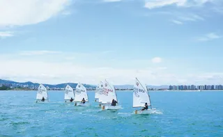 Imagem ilustrativa da imagem Brasileiro de Vela segue até terça-feira em Vitória