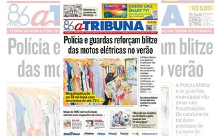 Imagem ilustrativa da imagem Confira os destaques do jornal A Tribuna desta quinta-feira