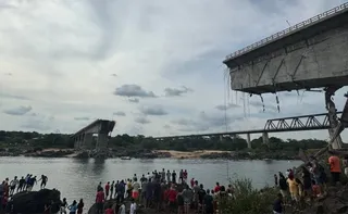 Imagem ilustrativa da imagem Corpo é encontrado e número de mortes após ponte desabar chega a 13 no Tocantins