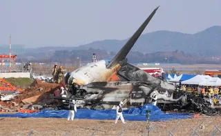Imagem ilustrativa da imagem Especialistas questionam causa de acidente aéreo na Coreia do Sul