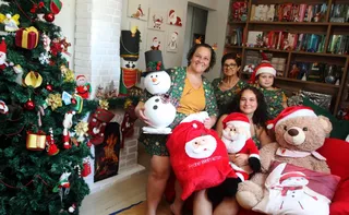 Imagem ilustrativa da imagem Famílias do ES capricham na decoração de Natal