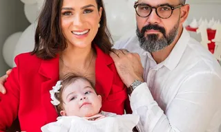 Imagem ilustrativa da imagem Maria Guilhermina, filha de Letícia e Juliano Cazarré, volta a ser internada em UTI