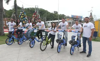 Imagem ilustrativa da imagem Pedal de Natal e concurso de bicicleta decorada mais bonita neste sábado