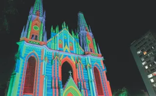 Imagem ilustrativa da imagem Show de luzes e apresentações de corais na Catedral de Vitória