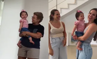 Imagem ilustrativa da imagem VÍDEO | Bebê capixaba viraliza após confundir mãe e tia gêmeas: 'Quem é quem?'