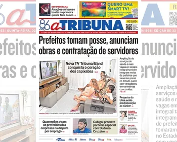 Imagem ilustrativa da imagem Confira os destaques do jornal A Tribuna desta quinta-feira