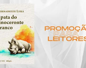 Imagem ilustrativa da imagem LIVRO: A pata do rinoceronte branco | Promoção para leitores