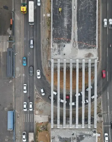 Imagem ilustrativa da imagem Avenida Mário Gurgel será parcialmente interditada para obras do viaduto. Veja data