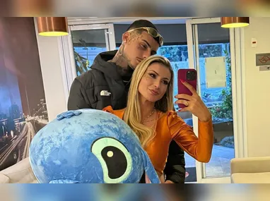 Imagem ilustrativa da imagem Andressa Urach termina namoro com ator pornô após 8 dias: 'Sabia que não ia durar'