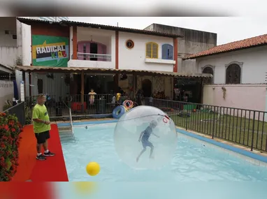 Em Alfredo Chaves, ruas do bairro Macrina ficaram alagadas