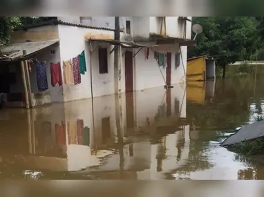 Imagem ilustrativa da imagem Chuva já deixa mais de 165 desalojados no Sul do ES