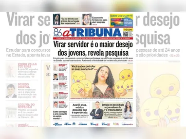 Imagem ilustrativa da imagem Confira os destaques do jornal A Tribuna deste domingo