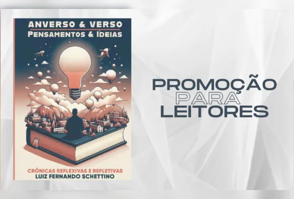 Imagem ilustrativa da imagem LIVRO: Anverso & Verso Pensamentos e Ideias | Promoção para leitores.