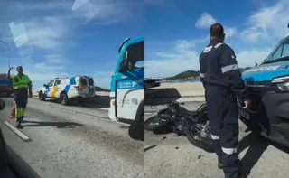 Imagem ilustrativa da imagem Acidente entre guincho e motocicleta deixa um morto na Terceira Ponte