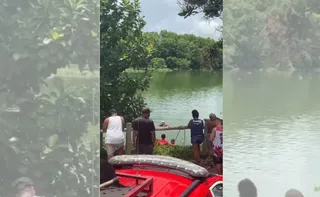 Imagem ilustrativa da imagem Bombeiros buscam por pescador que se afogou em lagoa de Linhares