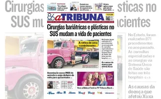 Imagem ilustrativa da imagem Confira os destaques do jornal A Tribuna desta quarta-feira