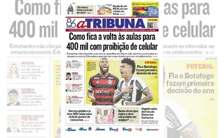 Imagem ilustrativa da imagem Confira os destaques do jornal A Tribuna deste domingo