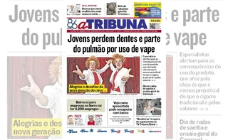 Imagem ilustrativa da imagem Confira os destaques do jornal A Tribuna deste sábado