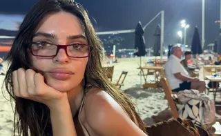 Imagem ilustrativa da imagem Emily Ratajkowski curte praia no Rio e diz que ama a cidade