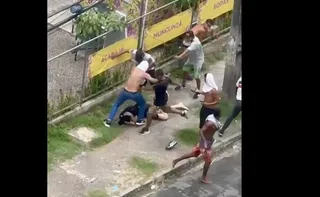 Imagem ilustrativa da imagem Quatro pessoas seguem internadas após brigas de torcidas no Recife