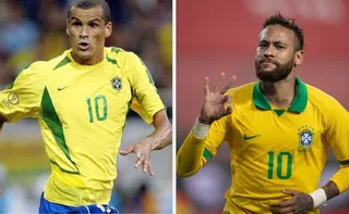 Imagem ilustrativa da imagem Rivaldo rebate Neymar sobre ocupar sua vaga em 2002: ‘Isso não aconteceria’