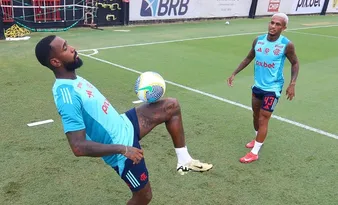 Imagem ilustrativa da imagem Estreia "oficial": Filipe Luís escala titulares do Fla para pegar o Volta Redonda