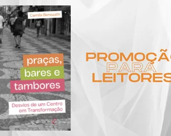 Imagem ilustrativa da imagem LIVRO: Praças, bares e tambores | Promoção para leitores