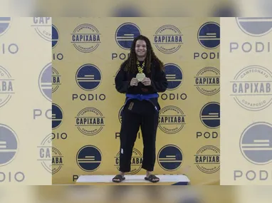 Imagem ilustrativa da imagem Capixaba medalhista internacional em jiu-jitsu conquista medalha de ouro